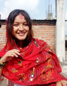 १९ वर्षीया किशोरी बनिन् कांग्रेस वडा सभापति