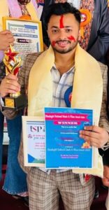 बाग्लुङे गायक तथा मोडल आचार्यले जिते धौलागिरी राष्ट्रिय संगीत तथा फिल्म अवार्ड २०८१