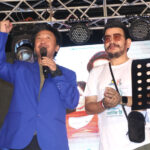 फिल्म प्रवर्द्धन गर्न पूर्वी नेपालका सहरमा कन्सर्ट गर्दै तक्मे बुढा, राजेशपायल